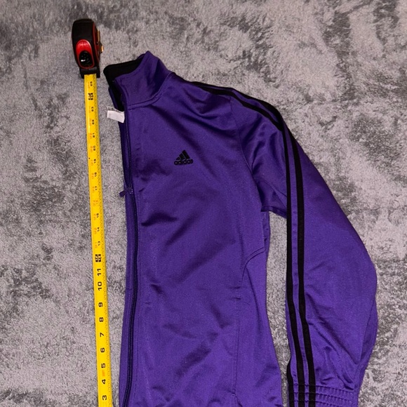 Adidas Purple Jogging Suit size Large - Picture 12 of 12